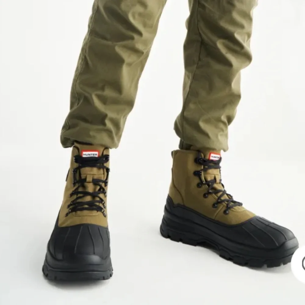 Hunter Men's Explore Desert Ankle Boots NWOTS